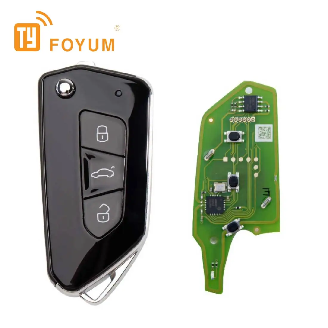 جهاز تحكم عن بعد للنسخ والاستنساخ بتردد 315/433 ميجاهرتز، مناسب لأبواب المرآب الكهربائية، جهاز تحكم عن بعد معدل بـ 3 مفاتيح قطعة واحدة #4