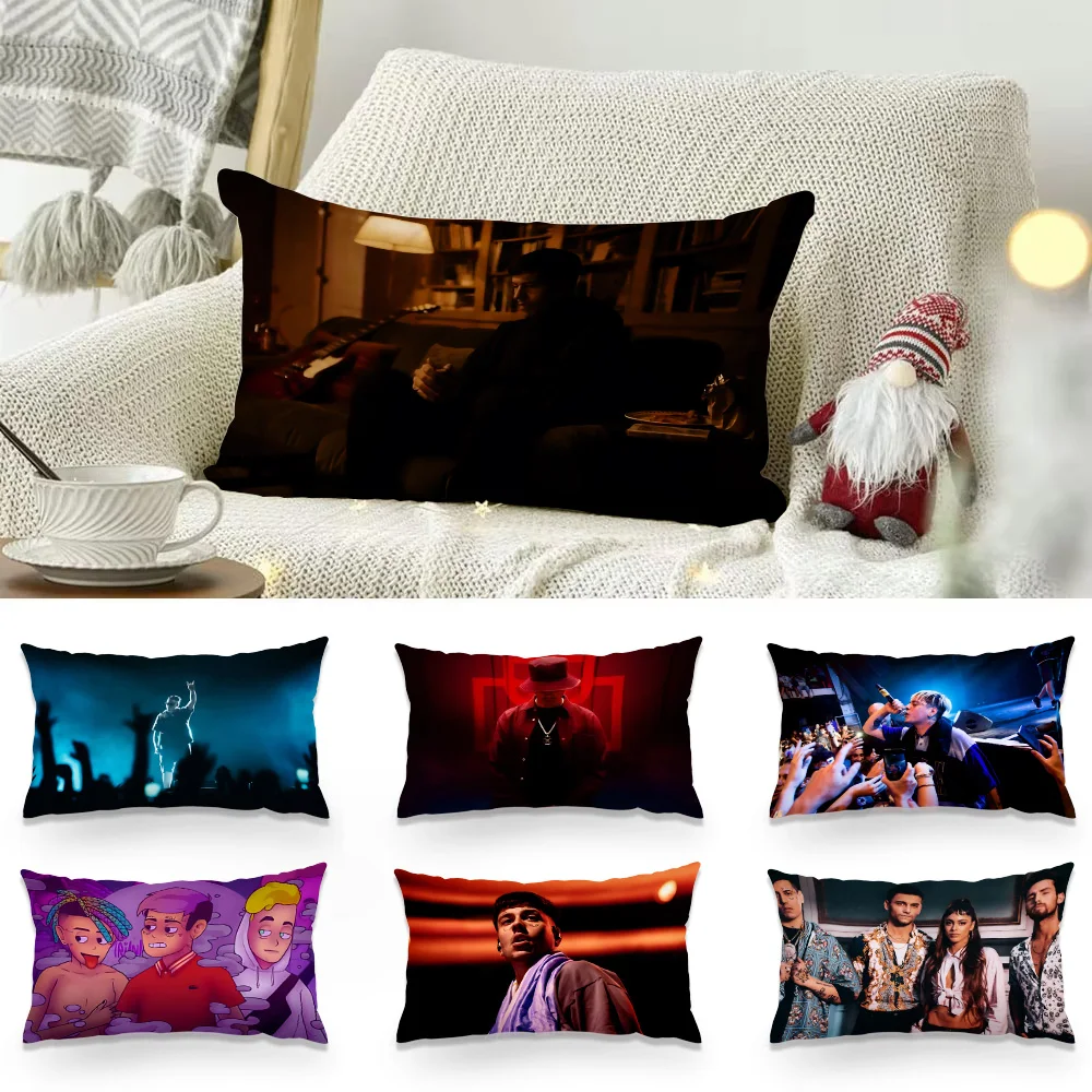 Double-sided Printing Rectangle Pillow duki ameri icon Case Bedside Pillowcase Sofa Cushion Cover Room Home Decoration