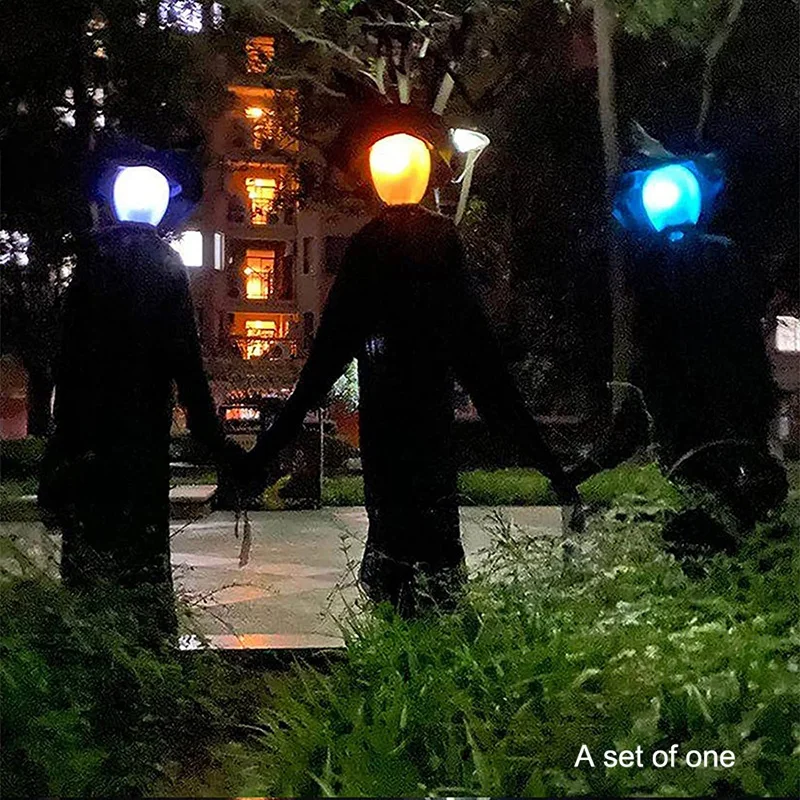 Luz de miedo con Sensor activado por sonido para decoración de Halloween, accesorio de Casa Encantada, bruja espeluznante, mano de sujeción