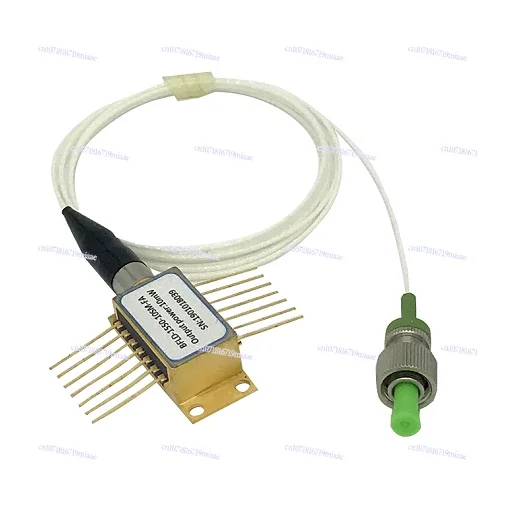 Tube 1550nm 10mW single-mode fiber coupled DFB device, can be made into a light source module