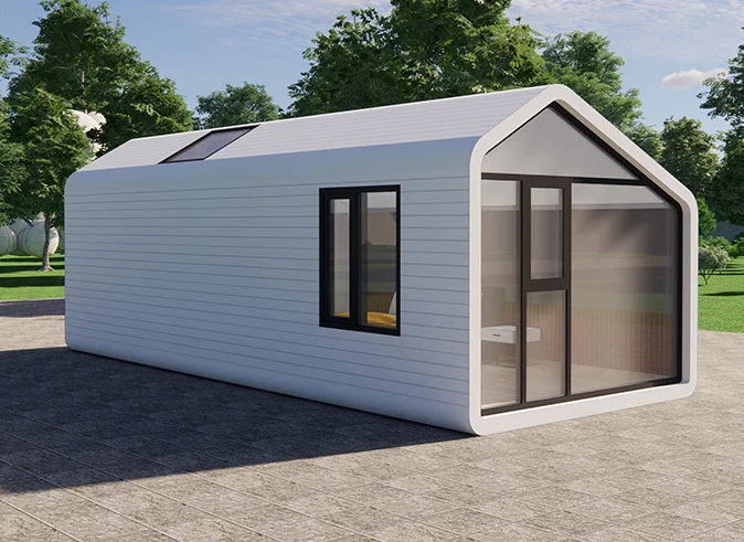 Mobile Prefab House Portable Homes with Factory Direct Price Garden House Light Steel Villa Prefab House Modern