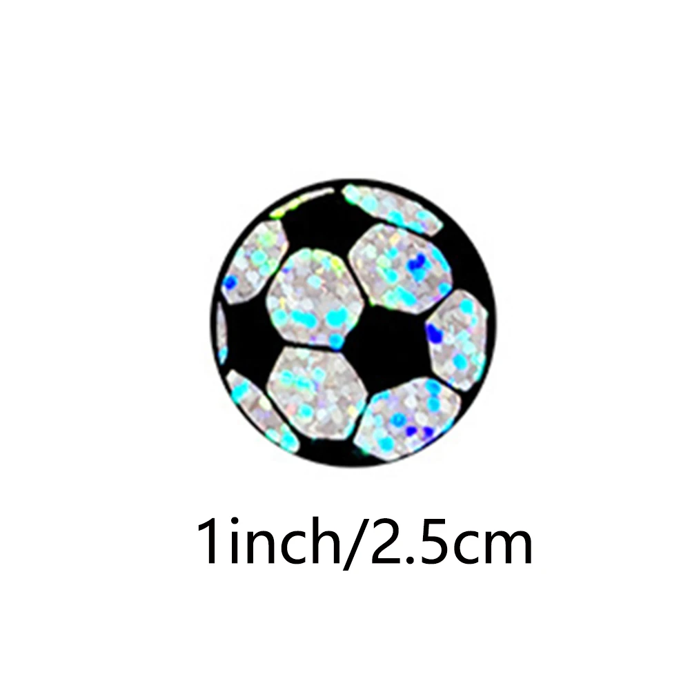 50–500 Stück wasserdichte Fußball-Aufkleber für Wasserflaschen, Sammelalbum, Partygeschenke, Sportteam-Zubehör, Party-Dekoration – Detail 3