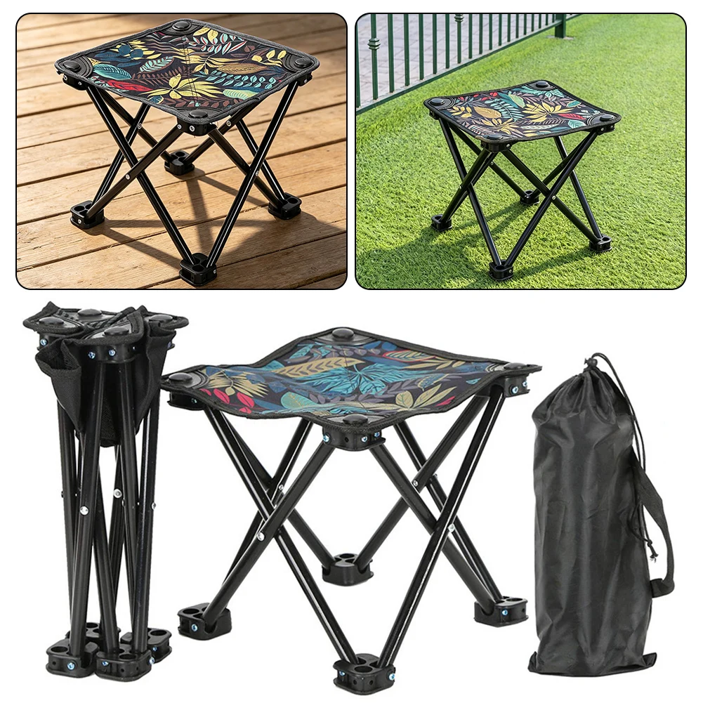 Foldable Stool,Portable Folding Camping Chair,Ultralight Backpacking Chair,Quick Setup Outdoor Chair,For Travel/Fishing/Hiking