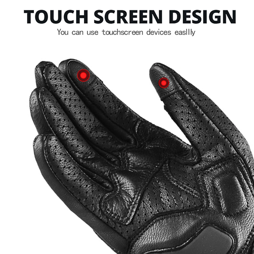 Motorcycle Gloves Men Women Motocross Motorbike Riding Gloves Touch Screen Gants De Moto Motorcycle Equipment Black
