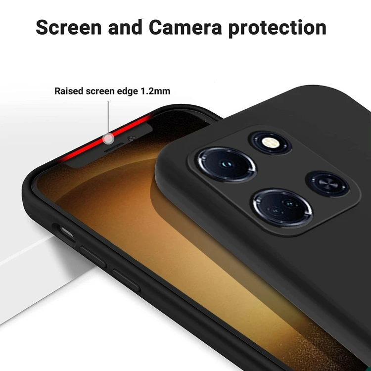 For Infinix Note 30 5G Lovely Soft Silicone Liquid Case Shockproof Cover Infinix Note 30 4G Phone Funda For Infinix Note 30 Pro