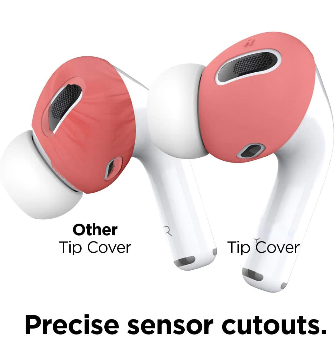 1 par para AirPods Pro 2 1 Fundas protectoras de silicona funda de piel almohadillas para AirPod Pro accesorios de puntas de cubierta de oreja