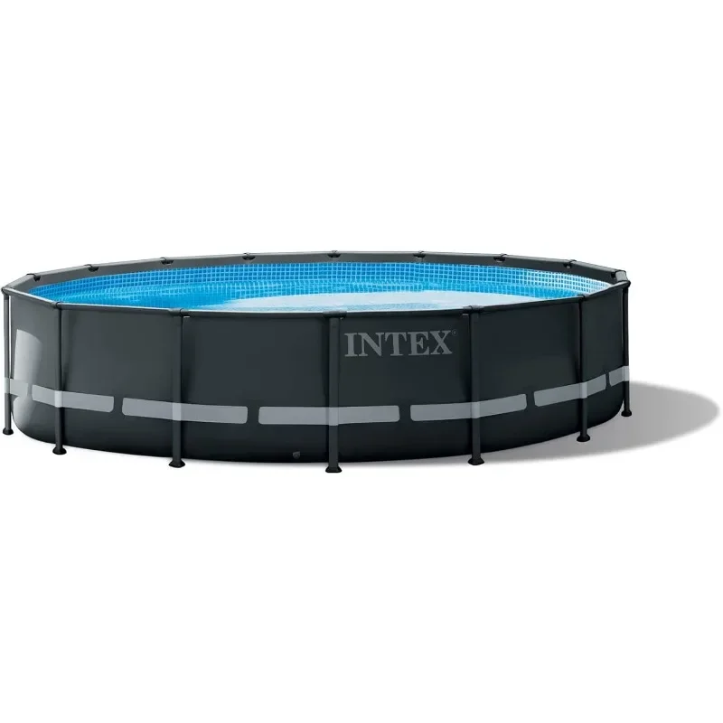 Intex 26325EH Ultra XTR Deluxe Above Ground Swimming Pool Set: 16ft x 48in – Includes 1500 GPH Cartridge Sand Filter Pump