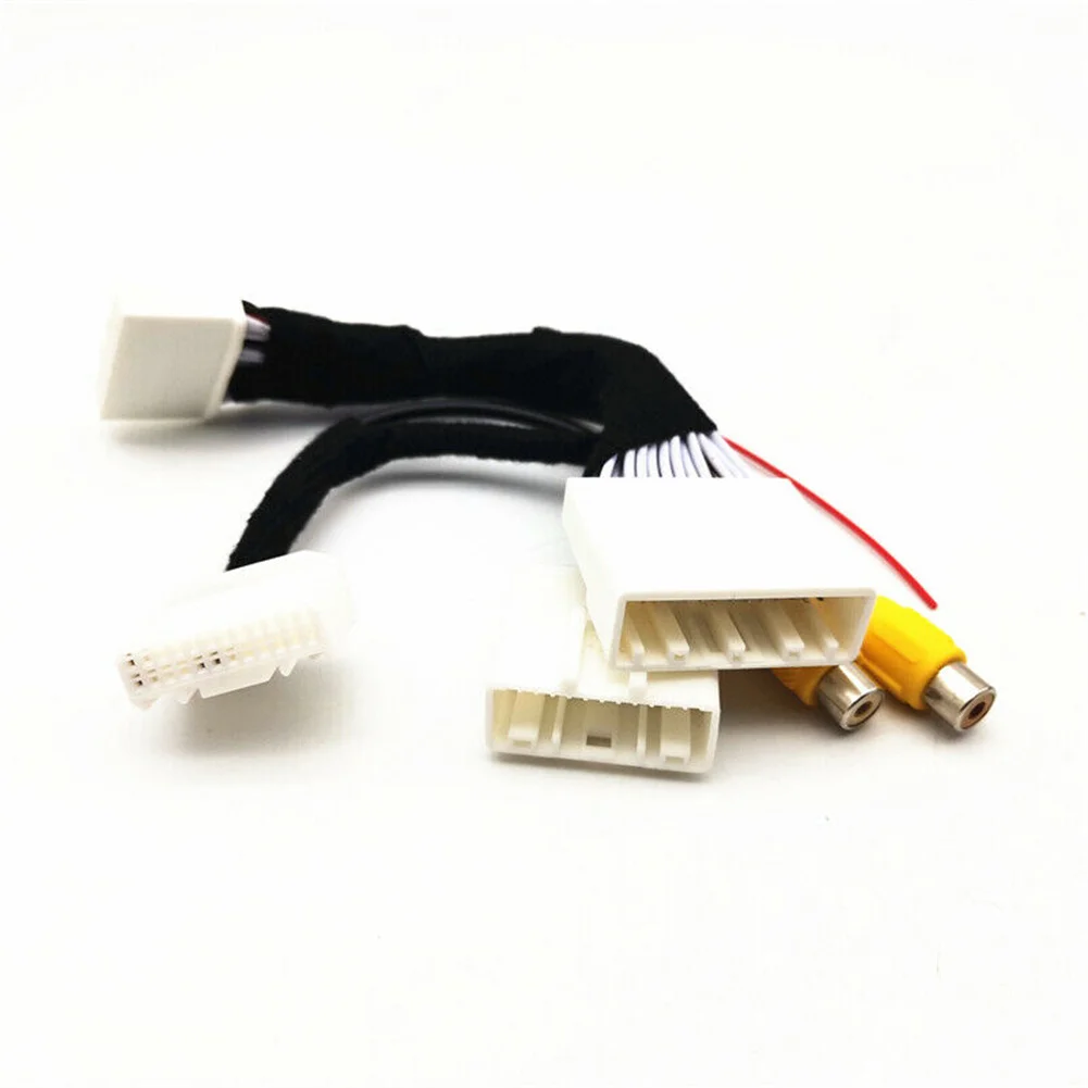 28Pin Front Camera + 24Pin Rear Camera DVR Adapter Cable For Toyota-Land Cruiser Prado Quick Response Line Accessories