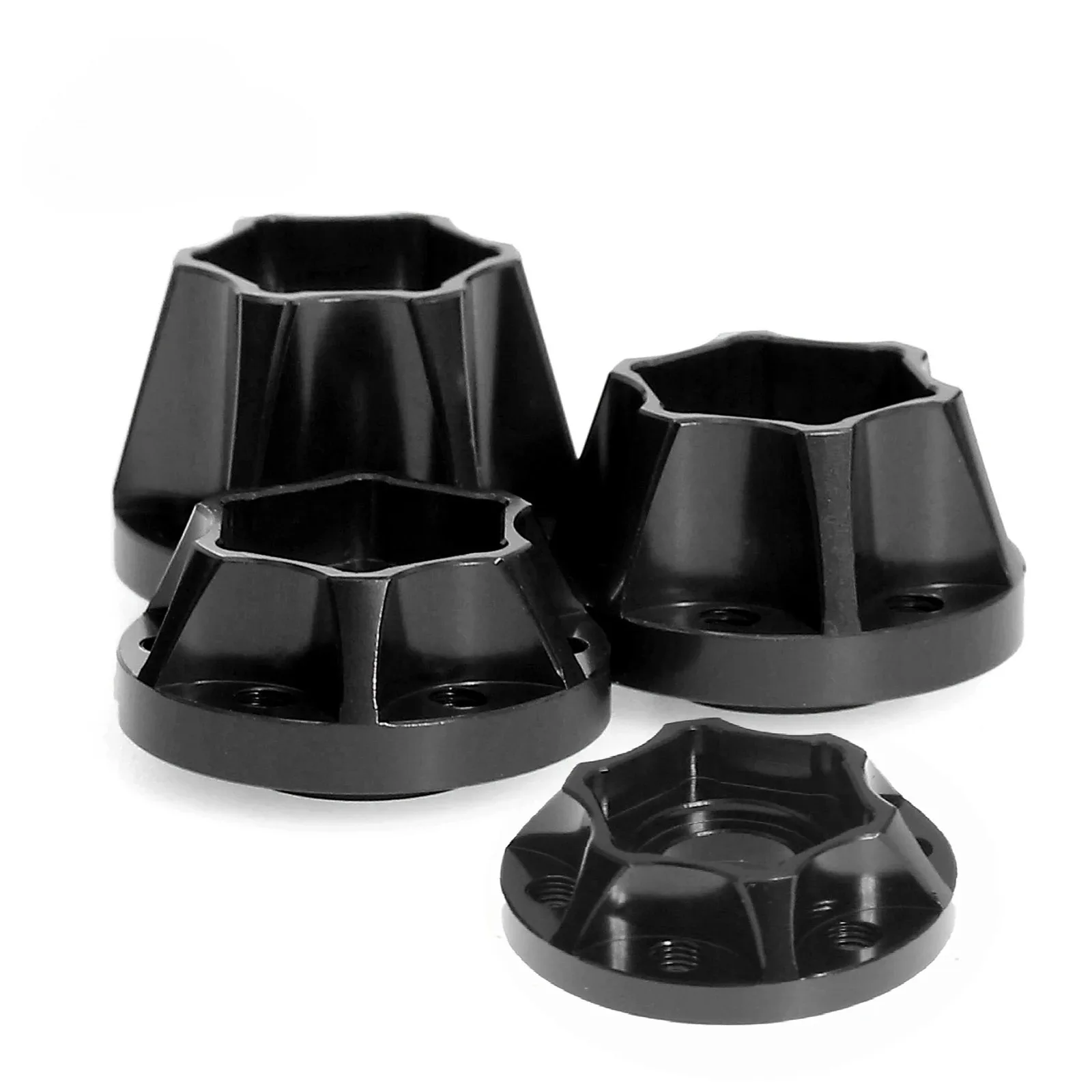 

1set Wheel Hex Hubs Extension Combiner 6/9/12/15mm for 1.9 or 2.2 inch Tamiya CC01 D90 Axial SCX10 Traxxas TRX4