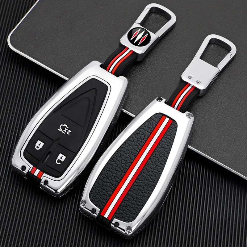 Zinc Alloy for Changan CS75plus Keycase CS35 Eado CS55plus Univ Lamore Unit Oshan z6 x5 x7 Keycover Keyshell Keychain Case