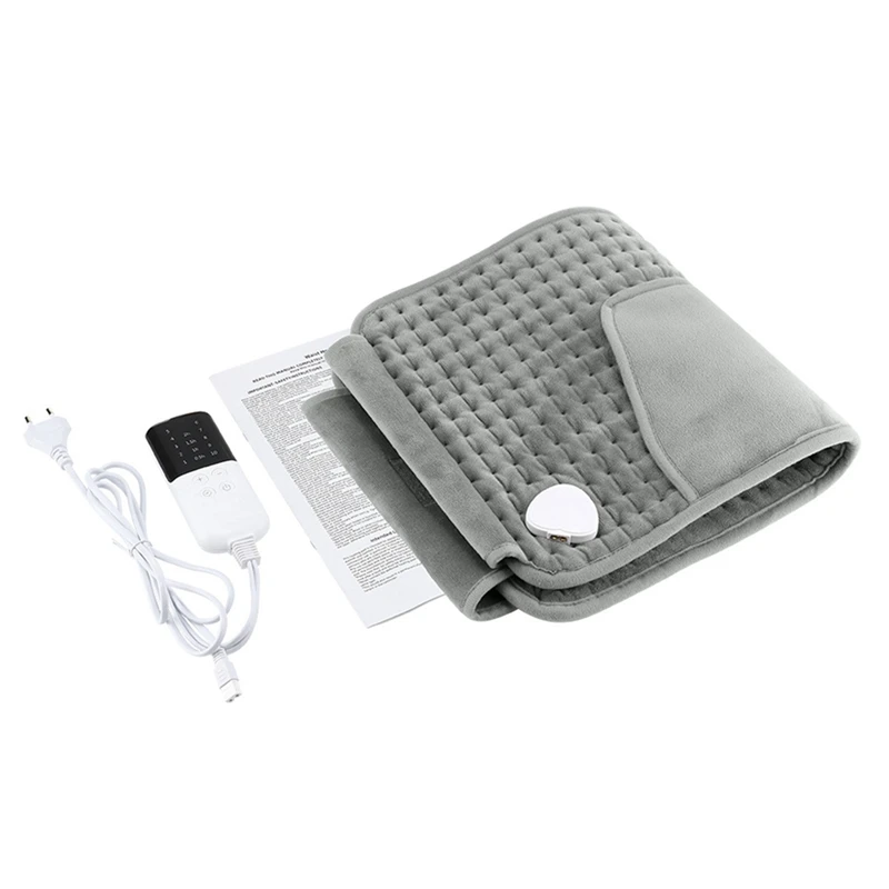 Electric Heating Pad Waist Heated Pad With LCD Controller 10 Heating Levels 4 Gears Timing For Back Belly Leg Body