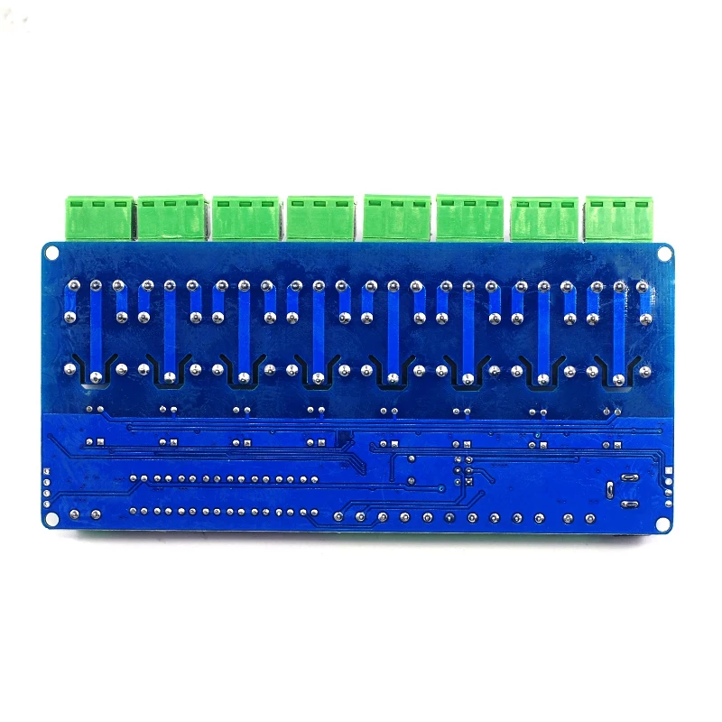 Módulo de relé TTL para Arduino RS485 modbus-rtu, controlador de interruptor de retardo de 8 canales, controlador Industrial PLC, 12V, 8 bits