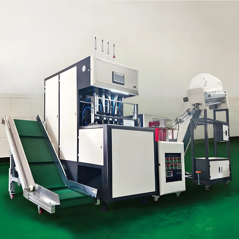 Customized Low Price PET Stretch Blow Molding Machine 50-1500ml Plastic Drum 4 Cavity Semi Automatic Auto Loader Blow Molding Ma