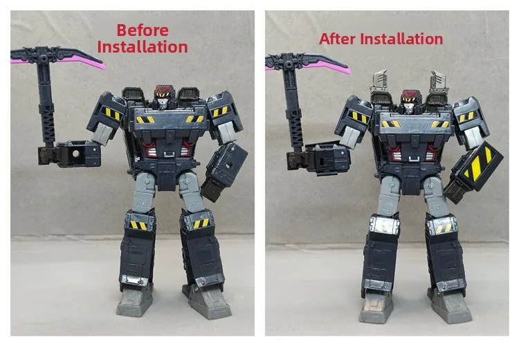 スーパーマン-ヘリテージ-エボリューション-マイナー-ショック-コンギアス-セット-武器アップグレード-レプリケーション-アクセサリー-パッケージ-コレクタブル-ロボット-モデル