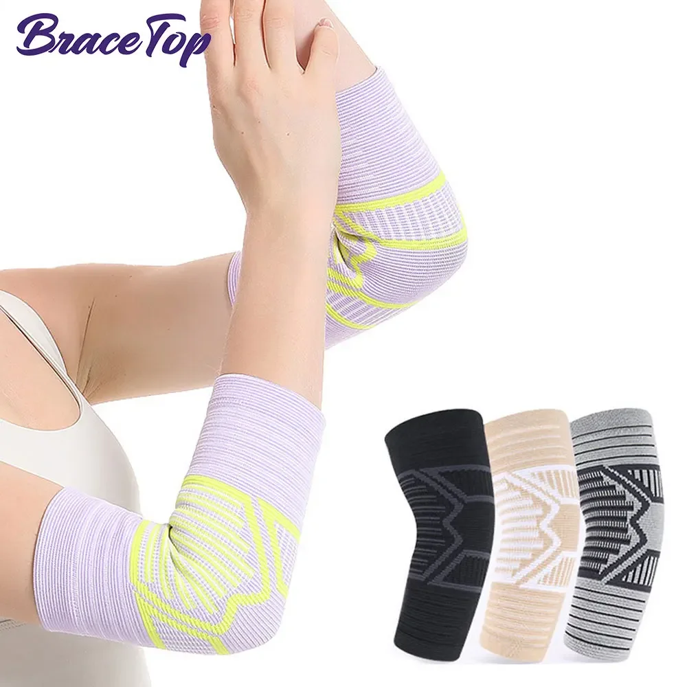 1 Stück neue Ellenbogenbandage, Kompressionshülse, Armstützhülsen, Unterarmstützen für Golfer, Ellenbogenbehandlung, Training, Gewichtheben