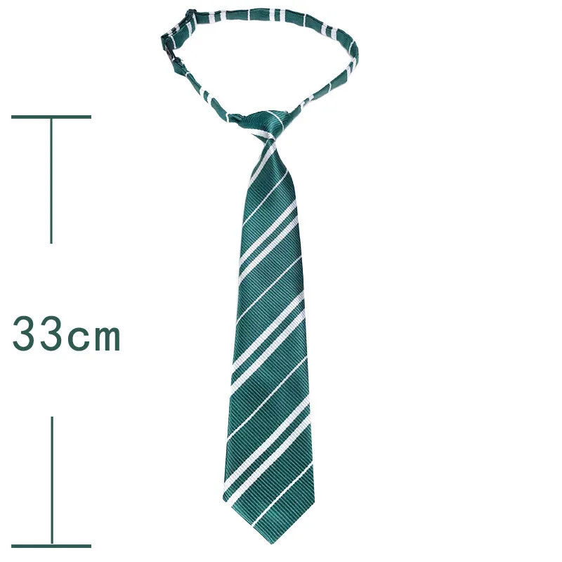 Children 33cm Necktie Magic College Student Badge Costume Accessories Cosplay Twill Tassels Tie Casual Party Halloween Gift