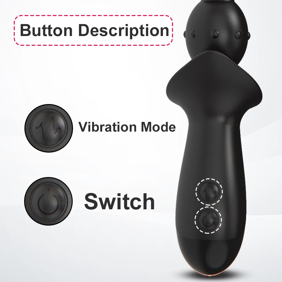 Anal Beads Bullet Vibrator Butt Plugs Male Prostate Massager Vibrating Buttplug Masturbation Female Anus Sex Toy For Men Women