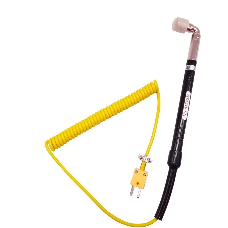 Pipe Type K Surface Thermocouple Elbow Solid Surface Temperature Probe NR81542B Mesh