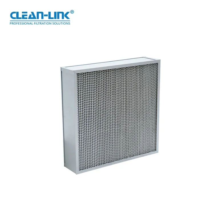 

Deep Pleated Separator Laminar Flow Hood H13 H14 Hepa Filter For Ventilation System