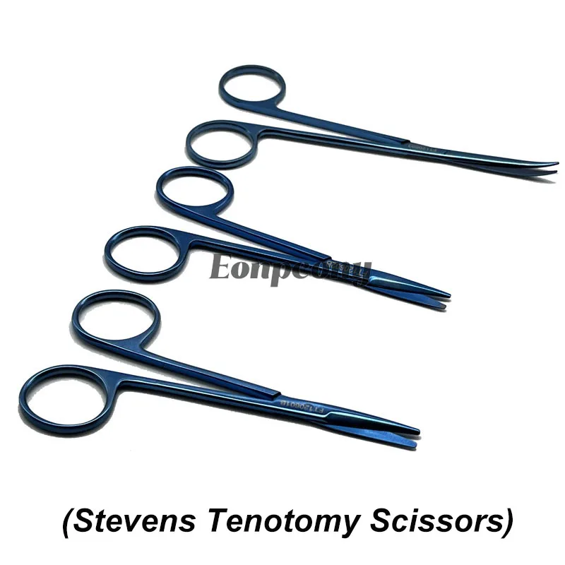 กรรไกรตา Stevens Tenotomy กรรไกร กรรไกรยูทิลิตี้ เครื่องมือผ่าตัดจักษุ