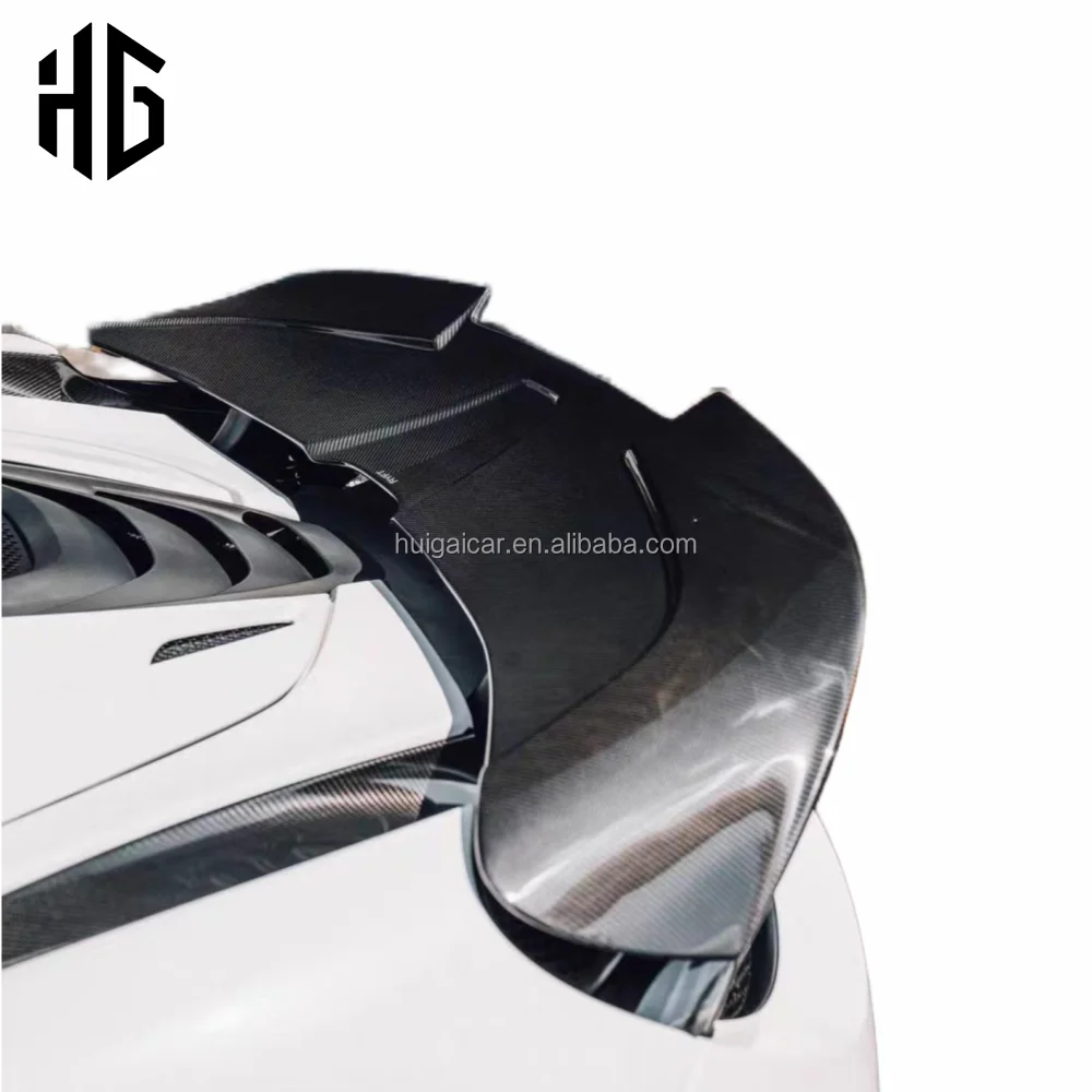

RYFT Carbon Fiber Rear Spoiler Wing Excellent Fitment For McLaren 720S Car Spoiler Body Kit Accessories