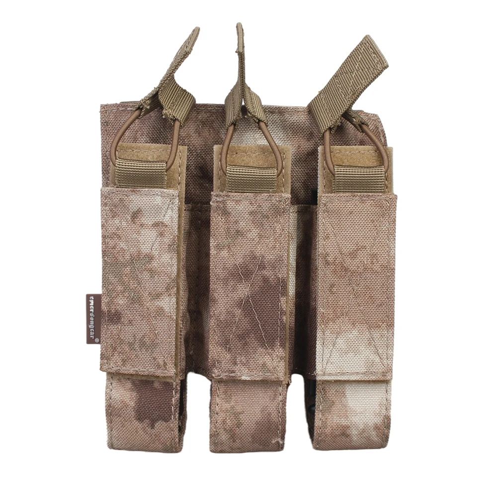 Emersongear funda triple cargadores MP7 Quick Pull MOLLE táctica - imagen 2