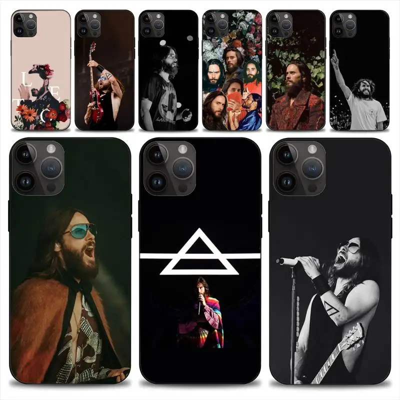 Singer Jared Joseph Leto Phone Case For iphone 14 13 12 11 Pro Max Mini X 7 8 Soft Case