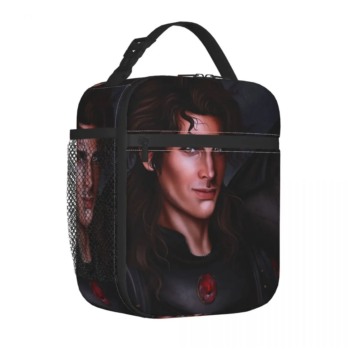 Cassian From ACOTAR Insulated Lunch Bag for Outdoor Picnic A Court Of Thorns And Roses Waterproof Cooler Thermal Bento Box Women