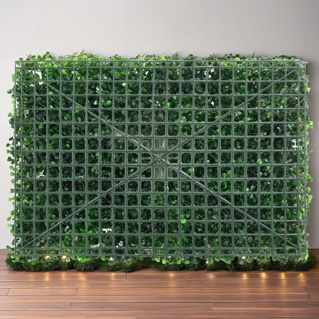 Artificial Plant Fence?6 pcs Green 4 for X6 0 cm