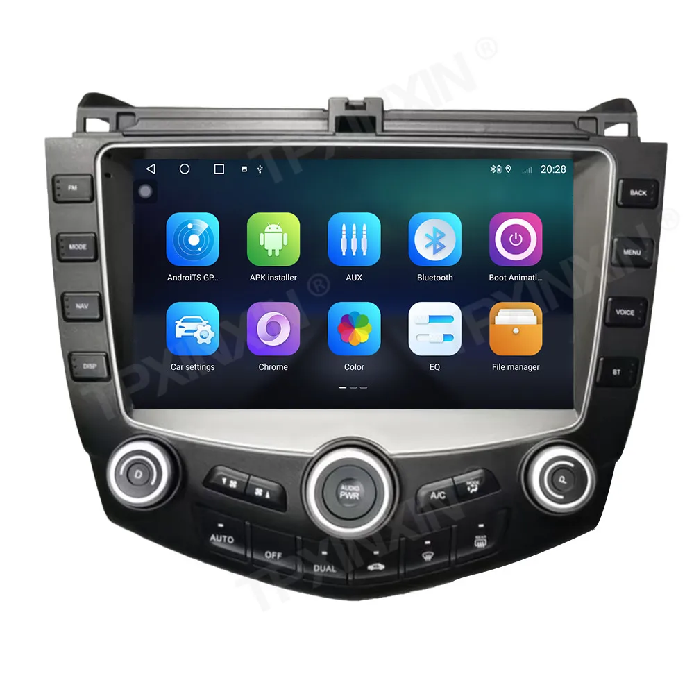 For Honda Accord 7 2003 - 2008 Android Car Radio Multimedia Radio Player GPS Navigation Head Unit Carplay