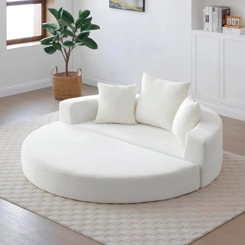 Multifunctional retractable modern design living room hotel sofa recliner small size packaging save 80%