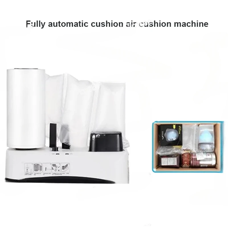 

220V Buffer Cushion Column Bag Inflator Automatic Filling Packaging Maker Air Pillows Films