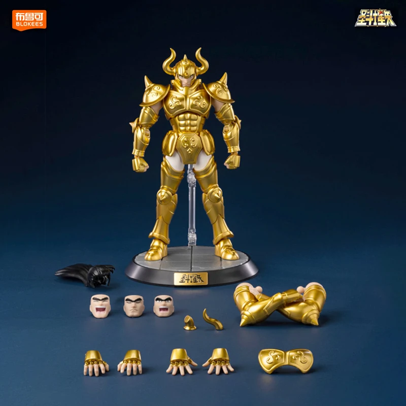 【مخزون جديد】كتلة أصلية رسمية من Saint Seiya Beyond Edition Taurus Aldebaran Action Figure - شاشة قابلة للجمع لهدايا عيد الميلاد