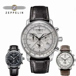 Fashion Zeppelin Airship Commemorative Version Men's Retro Business Leisure Men's Watch Fashion Watch 4 Colors