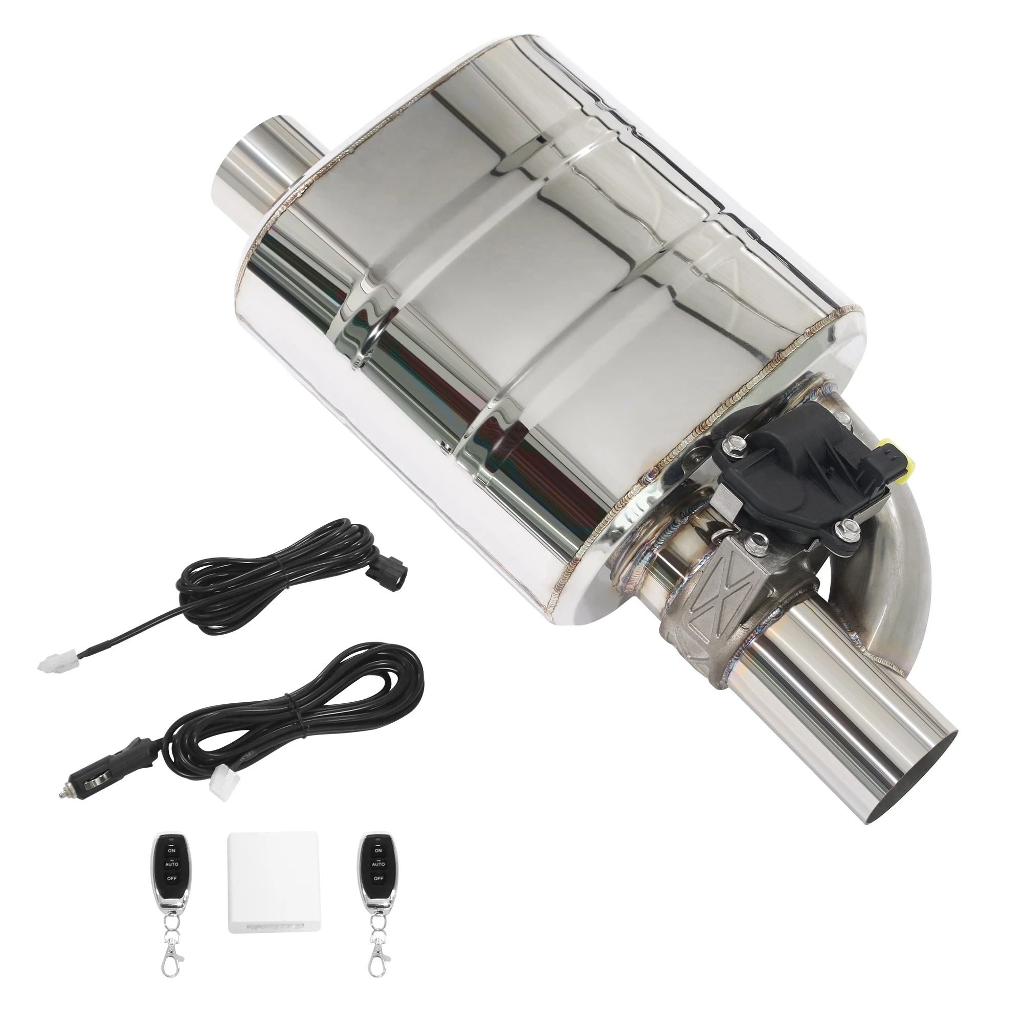 Taibosi Car Catback Exhaust Muffler Electric Control Valve Wireless Remote Controller Cutout Universal 51 60 63 70 76MM Tools