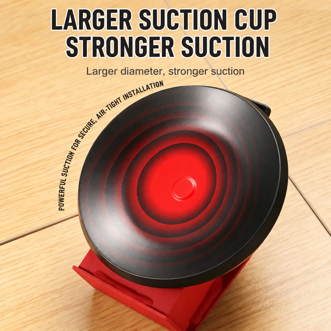 Wood Flooring Gap Repair Tool Heavy Duty Carbon Steel Single Head Suction Cup Floor Gap Fixer Installation Adjustment Tool for H