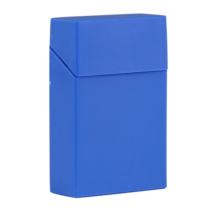 Multi Color Plastic Cigarette Box Portable Thin Cigar for Case Pocket Smoking Holder Anti-Collision Storage Container