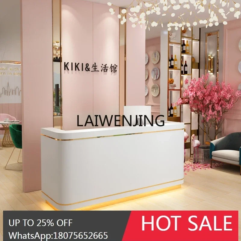 clothing store checkout page beauty salon health club bar counter commercial table