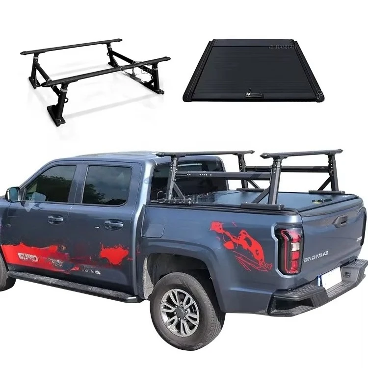 

Off Road 4X4 Aluminium Adjustable Pickup Roll bar Hilux Universal Truck Bed Roof Rack for ford Rangercustom