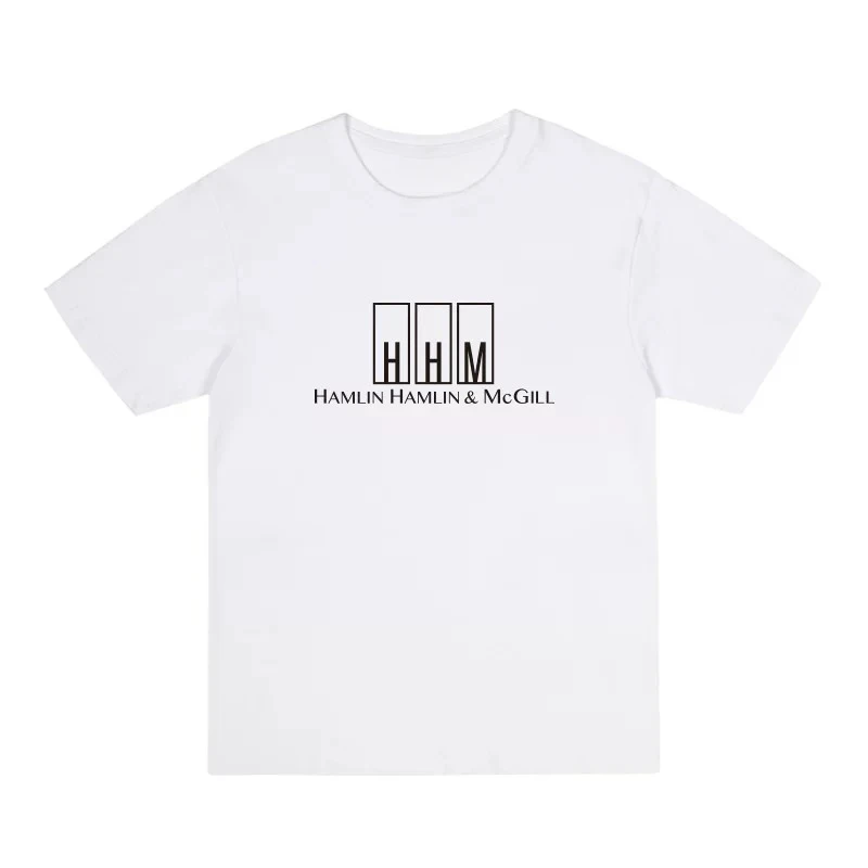 Better Call Saul HHM Hamlin Hamlin & McGill Graphic T-Shirt Cotton Men Women Streetwear Tee