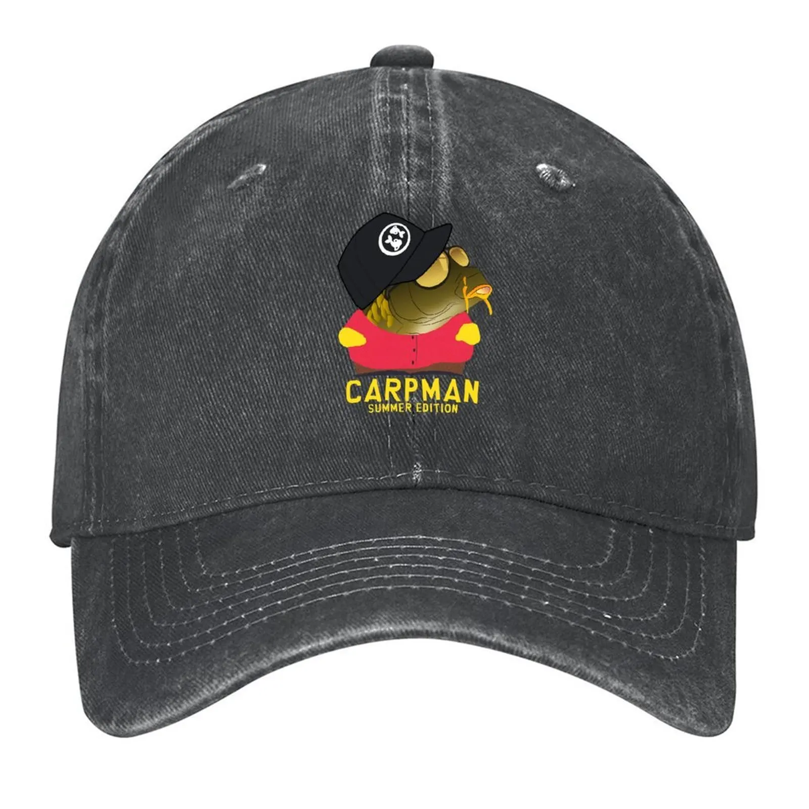 

Carp Division Carpman Summer Edition Baseball Cap men's big size hat Hood Hip Hop Luxury Cap Designer Man Women's
