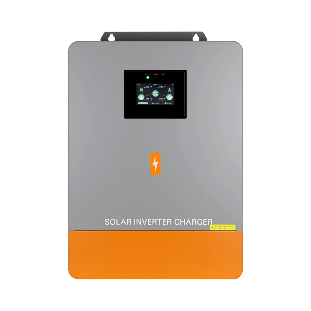 PowMr 120V/220V 12KW Hybrid Solar Inverter 48V Photovoltaic Split Inverter with Built-in 200A Parallel Solar Charging Control 6 Units High PV Power 12000W+12000W for Solar Home