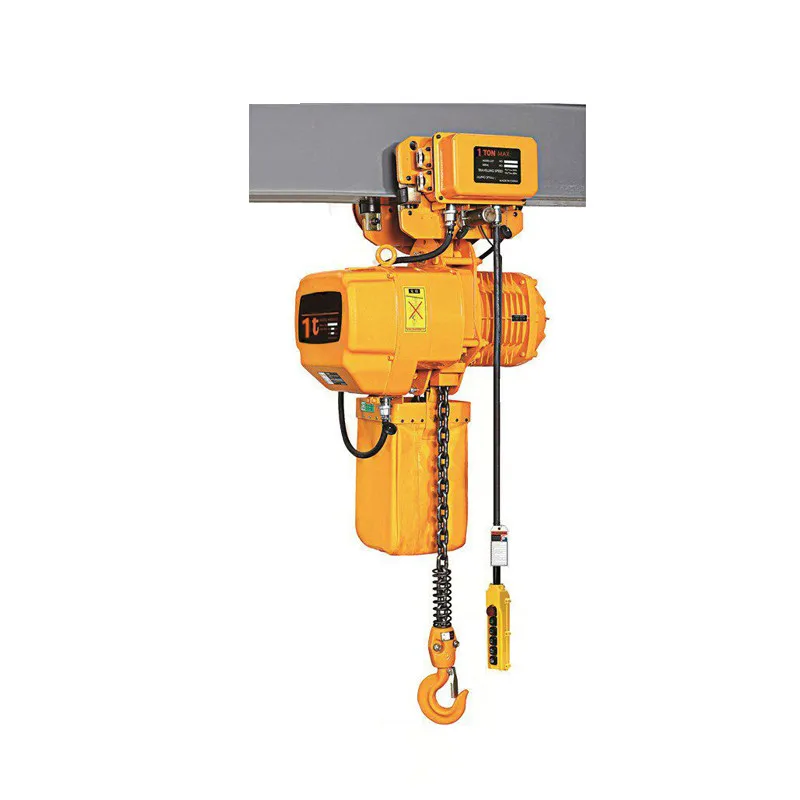 10 Ton Customizable Electric Chain Hoist Monorail I Beam Mounting Optional Proof Configuration