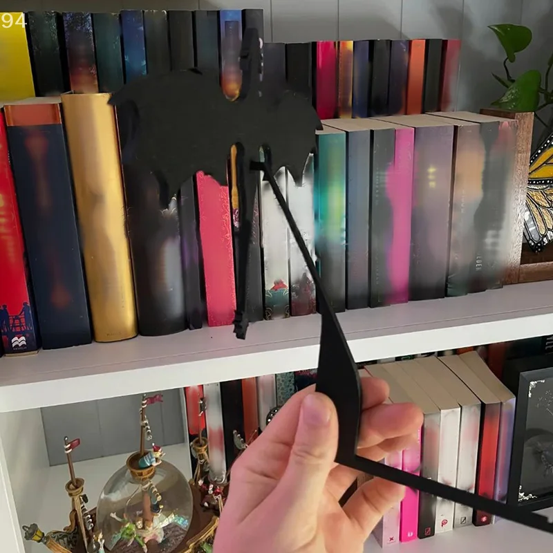 Dragon Book Insert Fourth Wing Double Dragon Book Insert 3D Bookmark Supplies Handmade Decorative Bookends Bookshelf Decor
