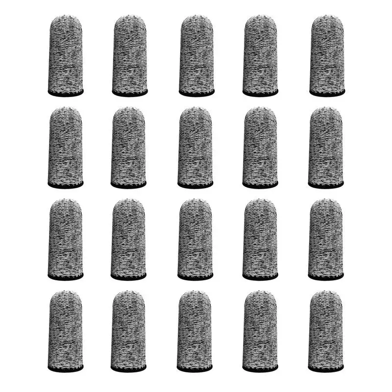 Protector de pulgar 20 piezas anticorte, cunas protectoras reutilizables para los dedos, para profesionales y entusiastas