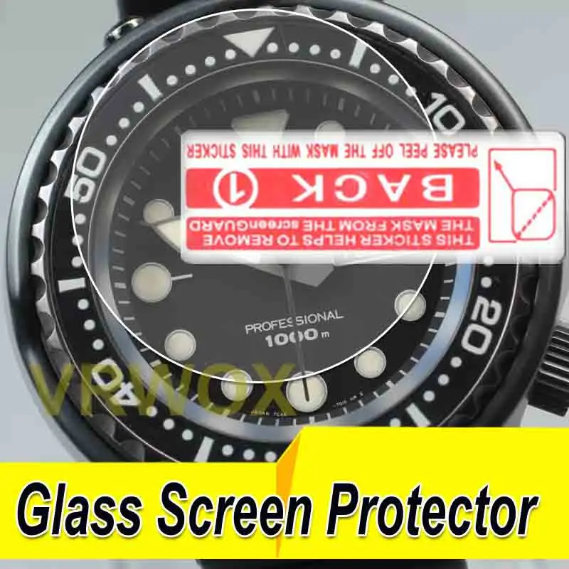 2PCS/3PCS Glass Screen Protector For SBBN013 SBBN025 SBBN027 SBDX011 SBDX014 SBDX016 Watch,2.5D Rounded Edges 9H