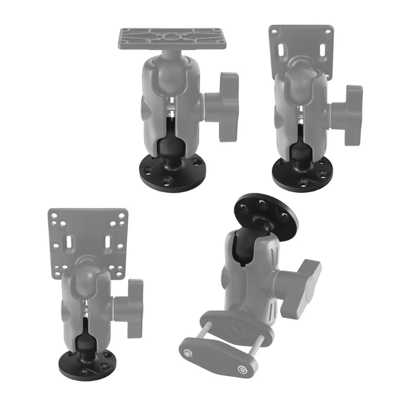  Adjustable Tablets Holder With Rubber Ball Joint And Four Hole Design For Agricultural Equipment