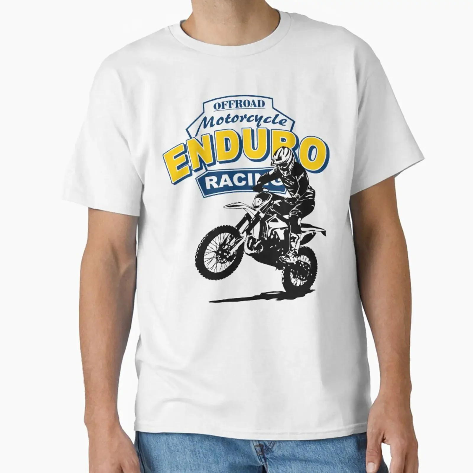 Enduro Offroad designed and sold by Port Stevens vintage Washed designer clothes Unisex Versatile fashion Casual Soft Stylish