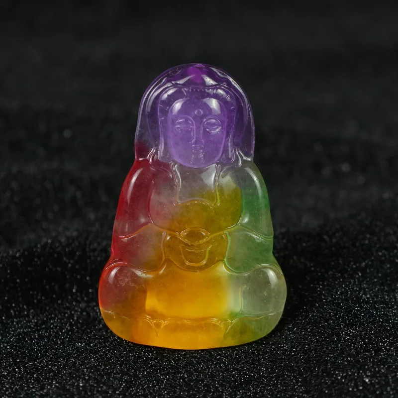 

New Natural High-ice Color Guanyin Brand Pendant, Classic Fashion