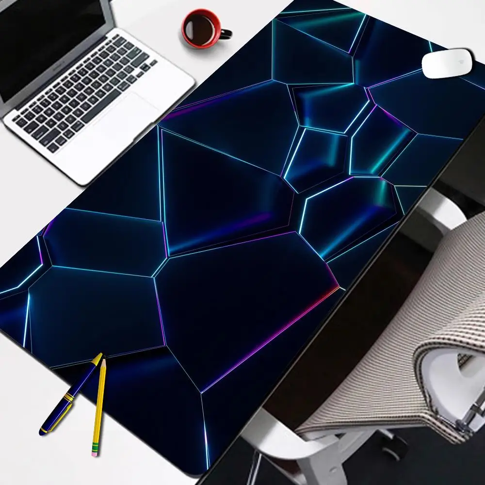 

Space line wind Mouse Pad Large Computer Office Game Table Mats XXL Rubber Anti-slip Gaming Keyboard Mousepads Long Desk Pads